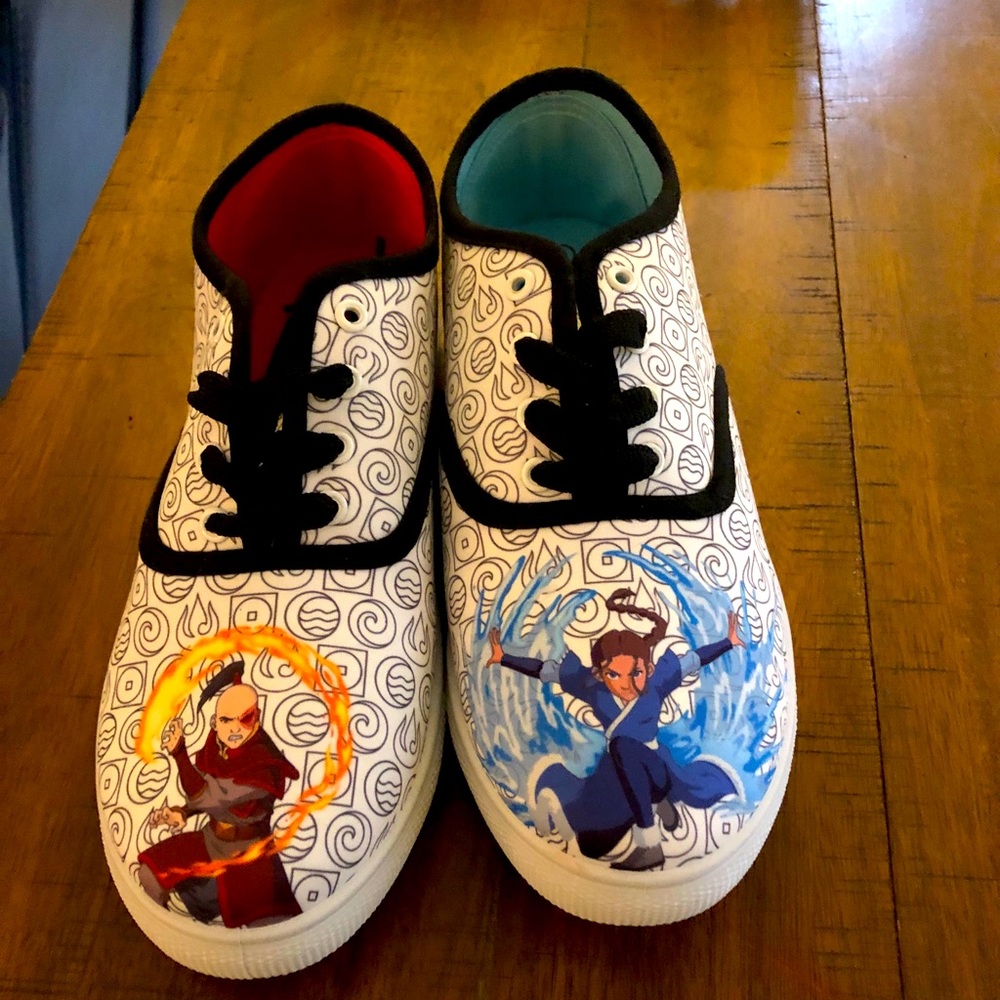 Brand new last air bender shoes